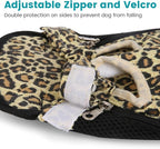 Inspack Dog Cat Backpack Carrier, Dog Carrier Comfortable for Small Medium Dogs, Pet Dog Front Chest Carriers Backpacks, Puppy Carrier Sling Backpack, Holder Papoose for Baby Cat Body【Small Size】