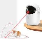 Laser Cat Toys for Indoor Cats, [2025 Newly Upgraded] Automatic Laser Pointer Interactive Cat Toys for Bored Indoor Adult Cats/Kittenes/Dogs, Real Trajectory Motion Activated Laser Cat Toy