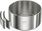 1Gallon Double Layer 304 Stainless Steel Dog Bowl - Insulated & Durable | Non-Slip Base | Easy to Clean | BPA-Free Safe Dog Water Bowl[128oz for Large Giant Breeds]