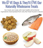 Smart Cookie All Natural Soft Dog Treats - Trout & Apple - Healthy Dog Treats for Allergies, Sensitive Stomachs - Chewy, Grain Free, Human-Grade, Made in The USA - 5oz Bag