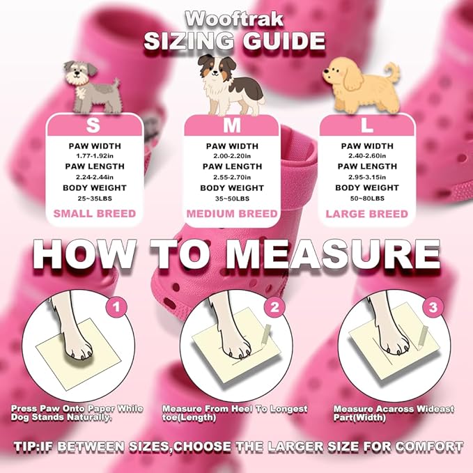 Dog Shoes Breathable Dog Shoe for Hot Pavement, Dog Booties and Paw Protectors, Non-Slip Waterproof Dog Sandals Boots (Pink, S: (2.3’’x1.8'')(L*W))