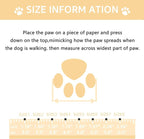 Dog Shoes, Dog Sandals for Hot Pavement, Non-Slip Waterproof Dog Booties for Winter Snowy Day and Summer, Adjustable Straps Easy-Clean Beach Outdoor Pet Boots Rugged Sole-4Pcs Beige