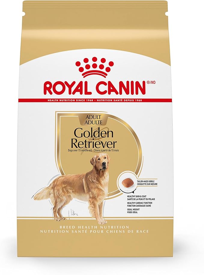 Royal Canin Golden Retriever Adult Dry Dog Food, 17 lb Bag