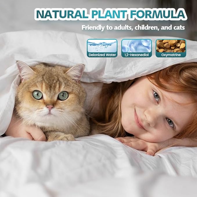 Effective Cat Deterrent Spray, Natural Cat Repellent Indoor Outdoor, Safe Cats Scratch Deterrent for Furniture, Cats Spray Deterrents for Urine Marking in House, 3.38 FL Oz (3)