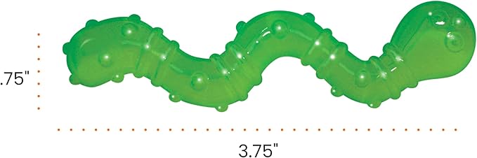 Petstages Orkakat Wiggle Worm Dental Catnip Cat Chew Toy