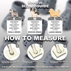 Dog Shoes Breathable Dog Shoe for Hot Pavement, Dog Booties and Paw Protectors, Non-Slip Waterproof Dog Sandals Boots (Gray, L: (3.1’’x2.5'')(L*W))