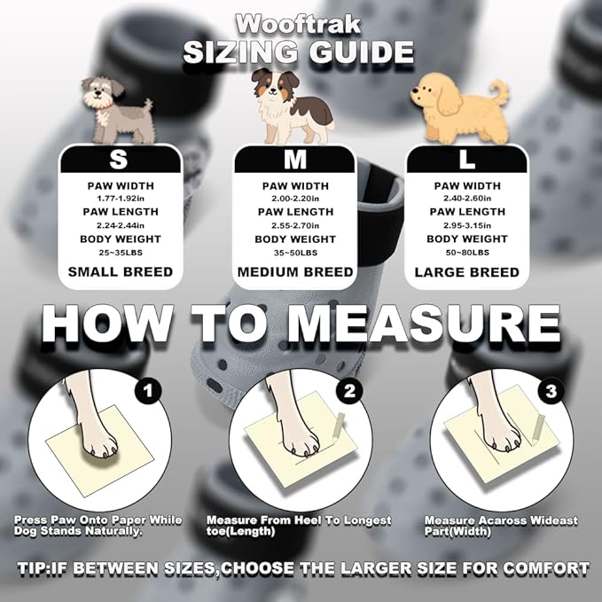 Dog Shoes Breathable Dog Shoe for Hot Pavement, Dog Booties and Paw Protectors, Non-Slip Waterproof Dog Sandals Boots (Gray+Black, M: (2.6’’x2.3'')(L*W))