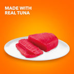 IAMS Perfect Portions Healthy Adult Grain Free Wet Cat Food Pate, Tuna Recipe, 2.6 oz. Easy Peel Twin-Pack Trays (24 Count, 48 Servings)