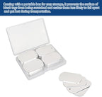 Fesorsi 50 Pcs Aluminum Tags for Engraving,Rectangle Stamping Blanks Tags,Sliver Military Dog Tags,Anodized Blank Metal Tags,Personalized Pet Dog ID Tags Blank with Hole DIY Pendants Decorative Craft