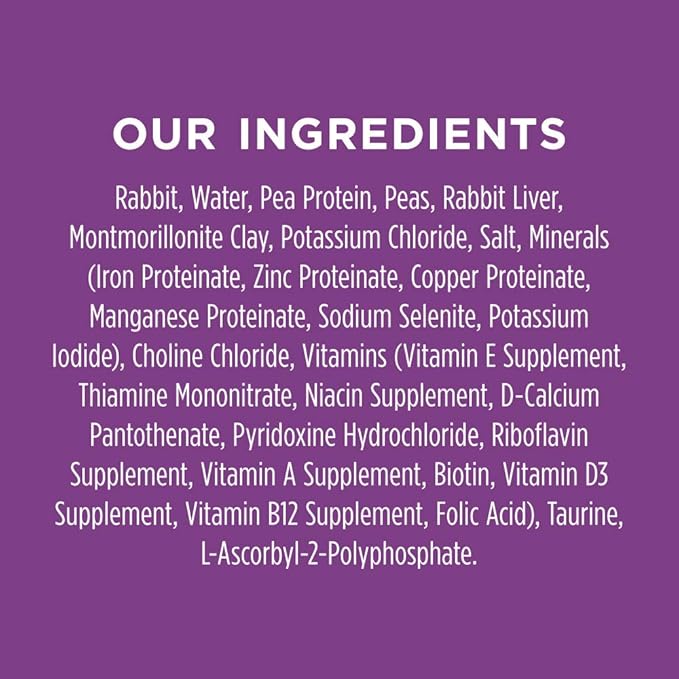 Instinct Limited Ingredient Diet, Natural Wet Cat Food, Grain Free Recipe - Real Rabbit, 3 oz. Cans (Pack of 24)