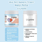 100% Pure L-Lysine Powder for Cats – No Fillers, Additives or Preservatives – 1,000mg per Scoop – Immune, Respiratory & Eye Support – Helps with Sneezing, Runny Nose & Cold Symptoms