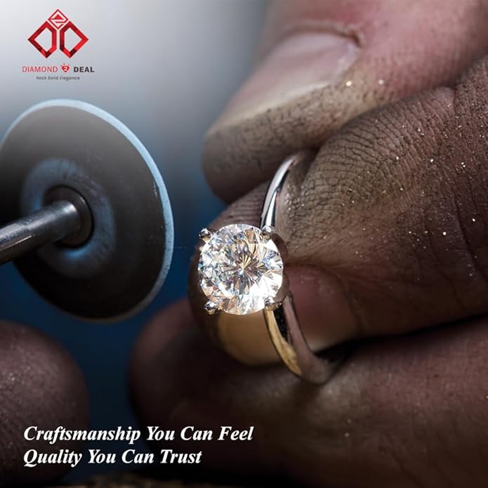 Diamond2Deal 10K Solid Gold Diamond Dog Paw Print Pendant Rope Chain Necklace 18inch (1/8Ct/ I2,H-I)