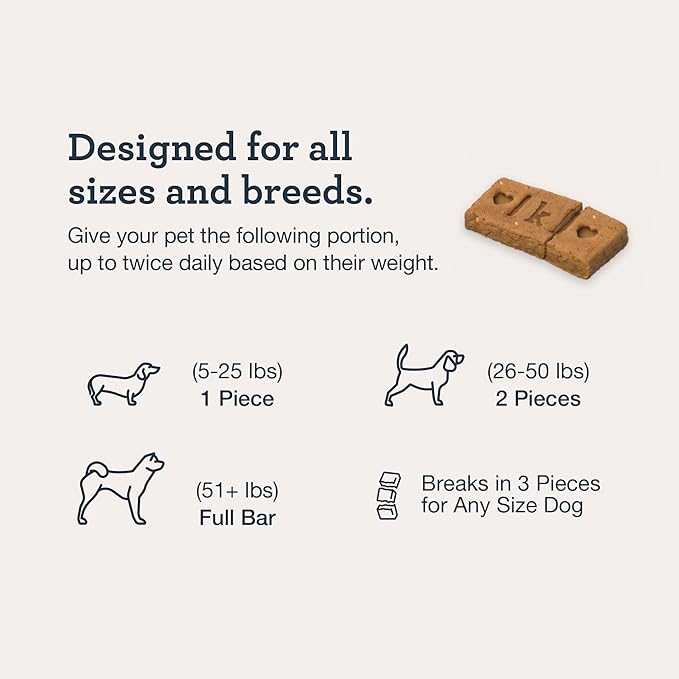 Kradle Calming Bundle for Dogs - Peanut Butter Bliss Bars (6) + Calming Chews (75) - Ashwagandha L-Theanine - Occasional Anxiety Support