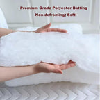 SHENGOCASE 2-Pack 3.15" Thick Soft Cat Kneading Pillow Cushion Bed with Ties for Cat Dog House Perch Shelf, Cushion Pad Padding for Cat Cage Kennel