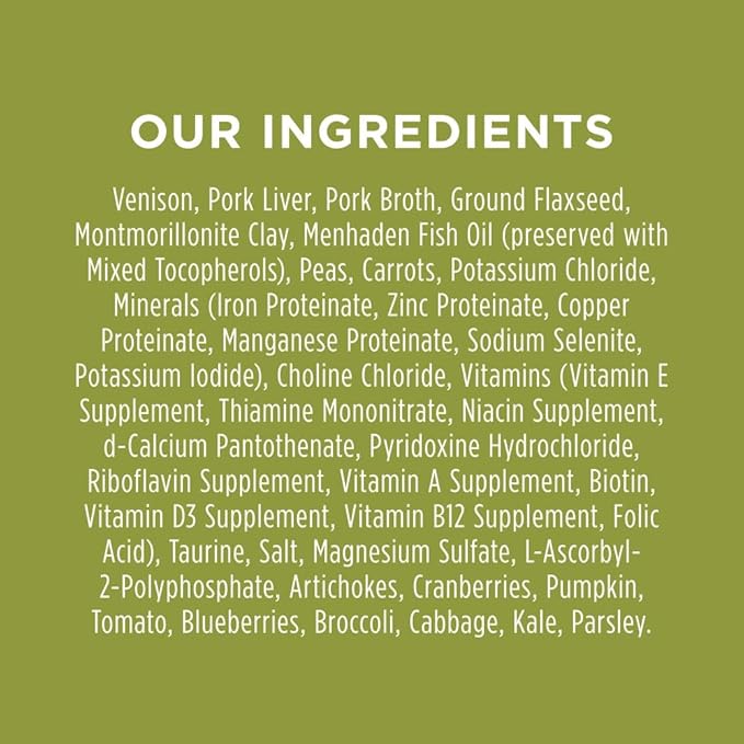 Instinct Original Pate Wet Cat Food, Grain Free Recipe - Real Venison, 5.5 oz. Cans (Pack of 12)