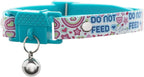 New Kittyrama No Feed Cat Collar with Bell. Breakaway, Quick Release, Hypoallergenic, Vet Approved. Lightweight Kitten Collar. As Seen in Vogue. Soft & Comfy. Pearl