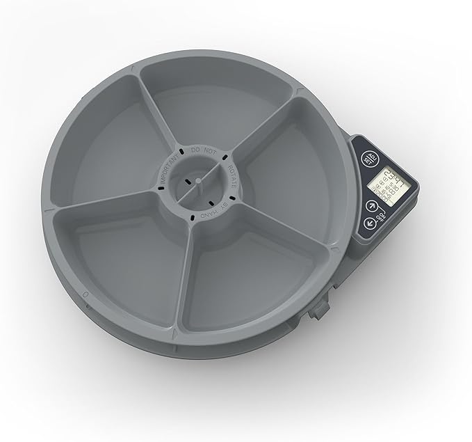 Cat Mate C500 - 5 Meal Digital Automatic Feeder with Ice Packs for Cats and Small Dogs