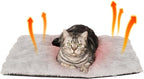 Self Warming Cat Mat Self Heating Cat Bed 24" x 18" Thermal Cat Mat Extra Warm Dog Bed Cat Beds for Indoor and Outdoor Cats Pet Heating Pad for Kittens Small Puppy Pets with Washable Removable Cover
