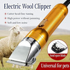 Electric Professional Dog Grooming Clippers, Powerful Sheep Shears Pet Grooming Clippers for Heavy Duty Hair,Horses Cat Farm Livestock Fur Carpet Trimmers Shaver for Thick Coats