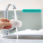 Cat Water Fountain Filters for Stainless Steel 67oz/2L Adjustable Water Flow Pet Fountain, 16 Pack Pet Replacement Filters with 16 Sponges