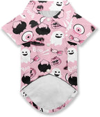 Halloween Dog Shirt for Medium Dogs Ghost Dog Clothes Soft Breathable T-Shirts Halloween Outfit Party Cosplay Supplies for Pet Puppy Cat Pullover Clothes Comfortable & Easy to Wear