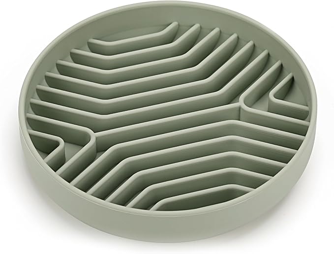 Slow Feeder Dog Bowls Silicone Maze Food Bowl Feeders Pet Puzzle Lick Mat to Slow Down Eating for Medium Small Breed Size Dogs