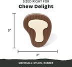 Barkbox Super Chewer Tough Dog Chew Toys for Aggressive Chewers, Dental Stimulating (T Bone - Large)