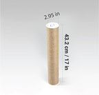 SVD.PET 17in Cat Tree Scratching Post Replacement, Natural Jute Pole, cat Scratching Post, cat Tree, Kitten Scratcher, cat Scratcher, Kitten Scratching Post (M8, 17in/43.2cm)