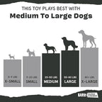 Barkbox Betty Bigfoot Dog Toy for Medium to Large Aggressive Chewers, Durable with Hidden Surprise Toy Inside for Extended Playtime