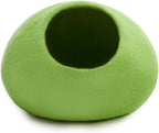 Woolygon Premium Wool Cat Cave Bed - Felt Cat Cave Handmade from 100% Merino Wool, Eco-Friendly Felt Cat Bed for Indoor Cats and Kittens