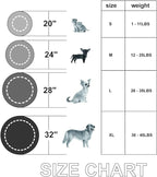 Calming Donut Dog Bed Medium, Plush Round Cuddler Dog & Cat Bed, Anit-Anxiety Marshmellow Fluffy Faux Fur Cushion(24", Brown)