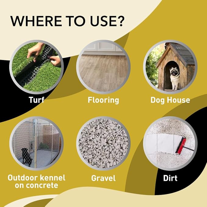 Odorcide K.O.E. Apricot Odor Eliminator Concentrate for Strong Odor for Cages, Runs & More – Home & Kennel w/Safe, Non-Enzymatic Formula - 128 oz