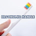 Dog Toothbrush Kit 2 Pack, Ultra Soft Pet Tooth Brush for Medium to Large Dogs, Animal Teeth Brushing Kit for Easy Dental Cleaning