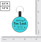 MYLUCKYTAG QR Code Pet ID Cat/Dog Tag - Quiet Engraved Silicone, Online Profile, Location Alert Email - Durable Digital Pet Tag for Dog Collar