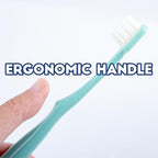 Dog Toothbrush Kit 2 Pack, Ultra Soft Pet Tooth Brush for Medium to Large Dogs & Cats, Animal Teeth Brushing Kit for Easy Dental Cleaning, 2 Pcs, Green