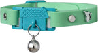 Kittyrama Meadow Cat Collar with Bell. Breakaway Collar. Won't Rub Fur. Lightweight, Soft & Comfy