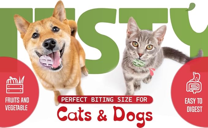 Freeze Dried Tuna Treats for Cats and Dogs + Training Waffle Treats - Healthy, Tasty, Dry Food for Indoor Cats, Kittens, Dogs - Inspected & Tested in USA