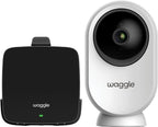 Waggle Dog Temperature Monitor & Pet Camera Bundle for RVs - Portable WiFi Cam (128GB) with Motion Alert & Remote Access | Watch Pets While Travelling