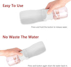 Portable Pet Travel Water Bottle 350 ml, Lightweight Portable Dog & Cat Drinking Dispenser