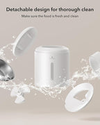 PETLIBRO Automatic Cat Feeder, Automatic Dog Feeder with Freshness Preservation, 5L Timed Cat Feeders for Dry Food, Up to 6 Meals Per Day, Granary Pet Feeder for Cats/Dogs