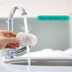 Cat Water Fountain Filters for Stainless Steel 67oz/2L Adjustable Water Flow Pet Fountain, 20 Pack Pet Replacement Filters with 20 Sponges