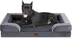 Comfort Expression Waterproof Orthopedic Foam Dog Beds, XXL Orthopedic Dog Beds for Extra Large Dogs, Washable Pet Sofa Bed with Removable Cover & Non-Slip Bottom(XX-Large,Dark Grey)
