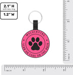 MYLUCKYTAG QR Code Silicone Pet ID Tag for Dogs and Cats - Online Profile, Location Alert Email, Digital and Quiet Tag, Durable Collar ID, Engraved