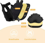 Inspack Dog Cat Backpack Carrier, Carrier Backpacks for Small Medium Dogs, Pet Dog Front Chest Carriers Backpack, Puppy Carrier Sling Backpack, Holder Papoose for Baby Cat Body【Small Size】