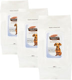 Palmer's for Pets Gentle Refreshing Wipes for Puppies - Coconut Oil Puppy Wipe - Pet Grooming Towelettes for Dogs, 100 Count - 3 Pack