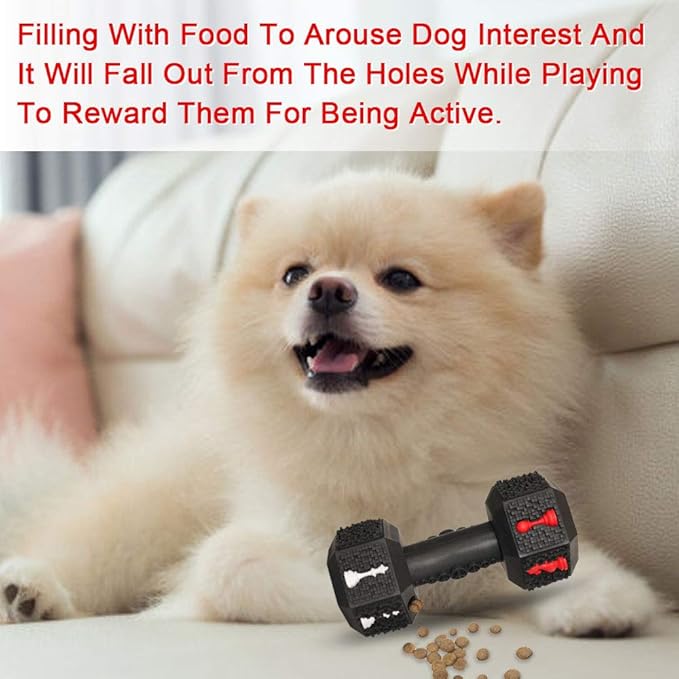 Dog Chew Toys for Aggressive Chewers,Food Grade Non-Toxic Dental Pet Toy,Tough Durable Indestructible Dog Toys for Small Medium Dogs.Black（8IB-15IB）