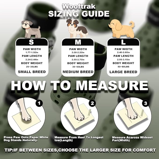 Dog Shoes Breathable Dog Shoe for Hot Pavement, Dog Booties and Paw Protectors, Non-Slip Waterproof Dog Sandals Boots (Green+Black, M: (2.6’’x2.3'')(L*W))