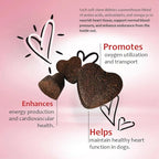 Heart Support Supplement for Dogs-Vet-Formulated, Antioxidant-Rich-L-Taurine, L-Carnitine,EPA,DHA,CoQ10-Aids Circulatory Strength, Cardiovascular Support, Heart Muscle Function-USA Made-60 Soft Chews