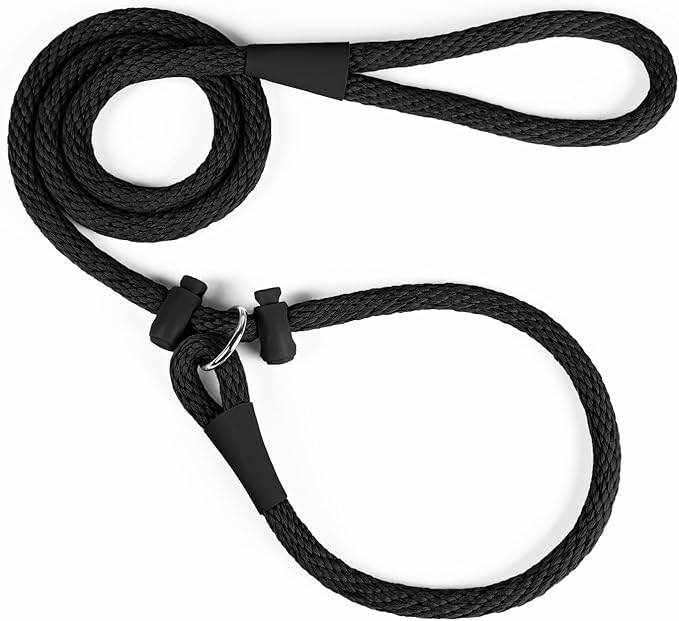 Lynxking Dog Leash Slip Lead Reflective Breathable Rope Comfortable Strong No Pull Slip On Pet Training Lead for Dogs