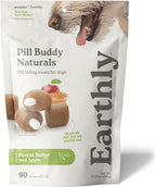 Earthly Pill Buddy Naturals - PB & Apple Recipe Pill Hiding Treats for Dogs - Make A Perfect Pill Concealing Pocket Or Pouch for Any Size Medication - 90 Servings